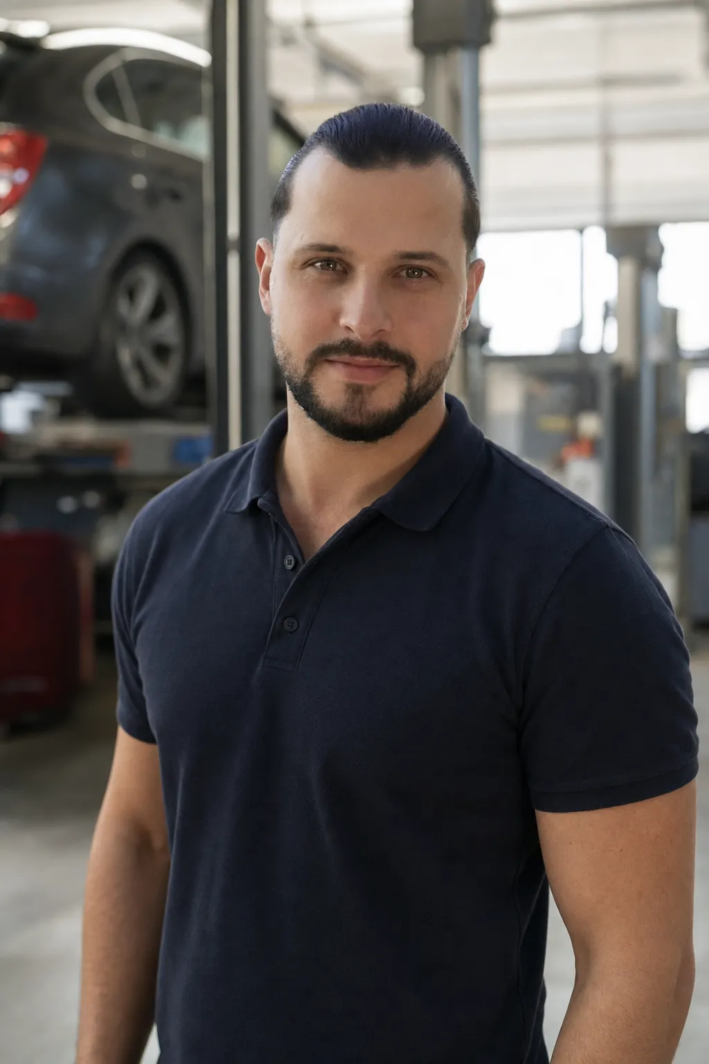 Jasen Marcinek, Kfz-Sachverständiger (KI-generiertes Bild)